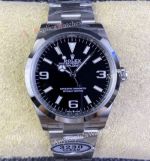 1:1 Copy Clean Factory Rolex Explorer 36mm Stainless Steel Black Dial Cal.3230